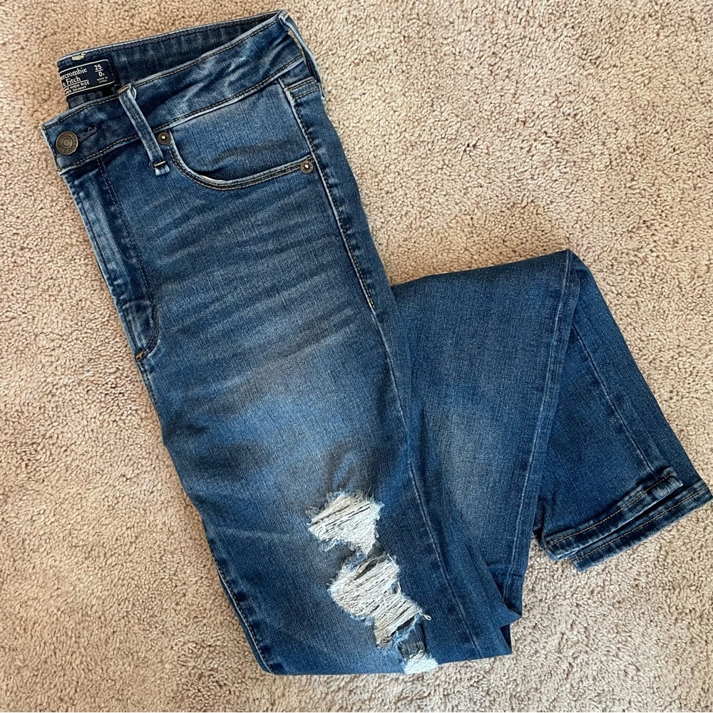 Abercrombie & Fitch High Rise Super Skinny Jean